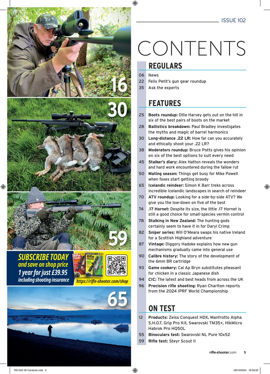 Rifle Shooter Preview Pages