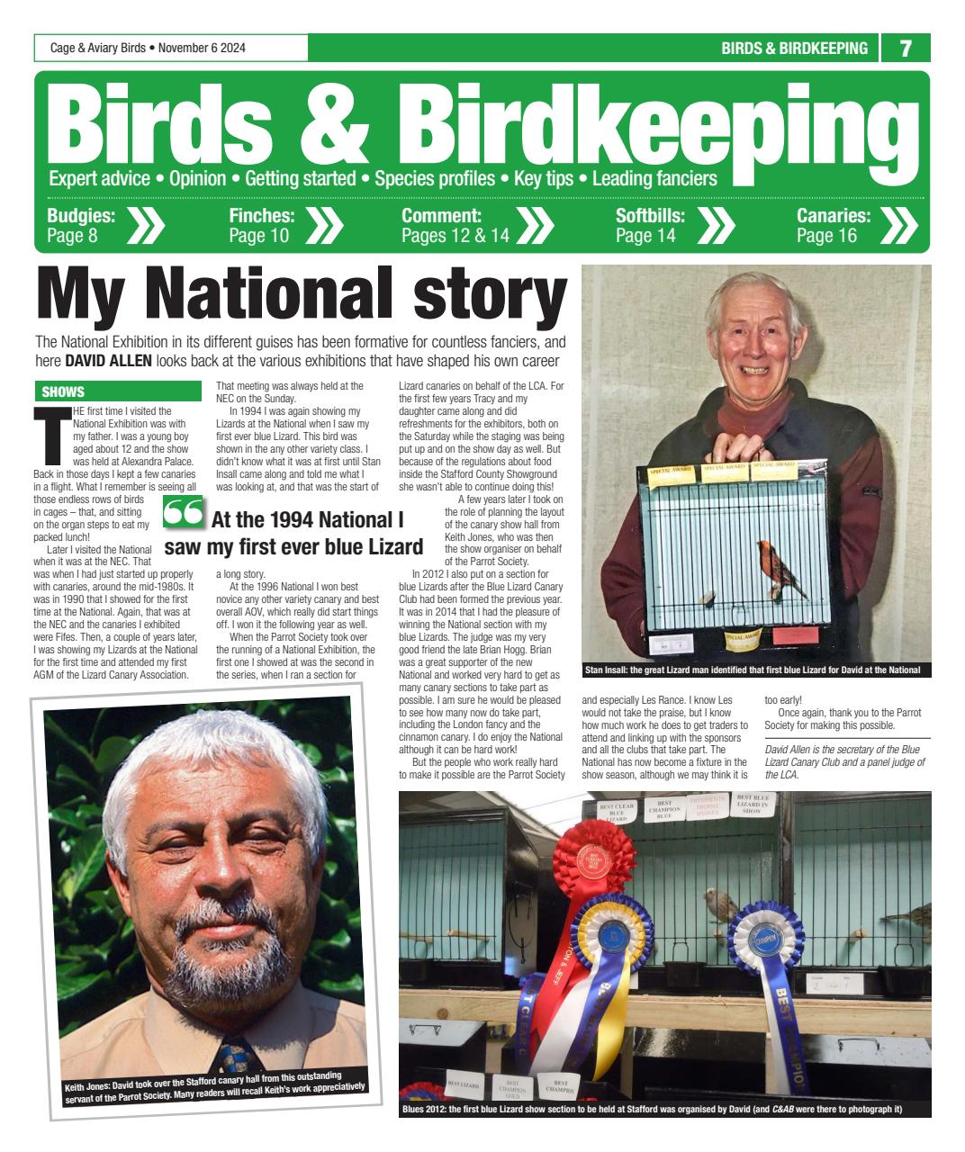 Cage & Aviary Birds Preview Pages