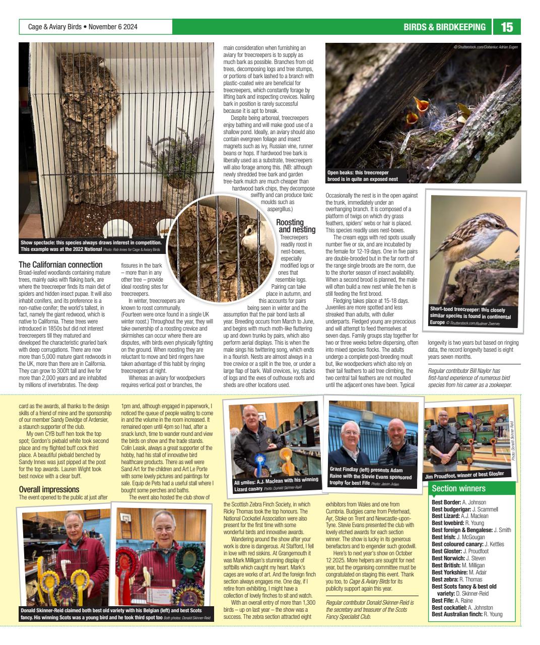 Cage & Aviary Birds Preview Pages