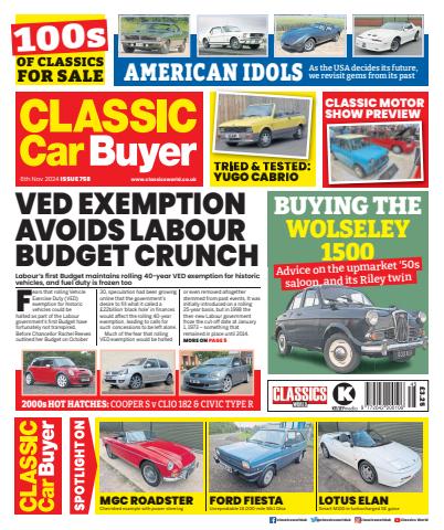 Classic Car Buyer issue 06-Nov-24