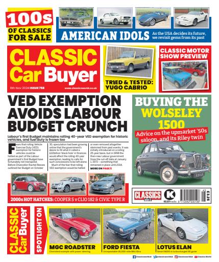 Classic Car Buyer issue 