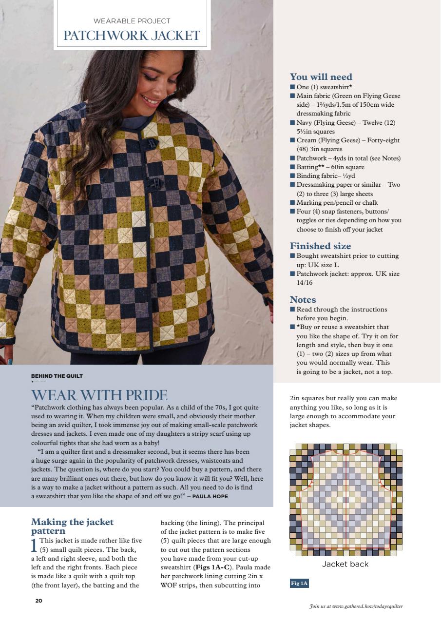 Today’s Quilter Preview Pages