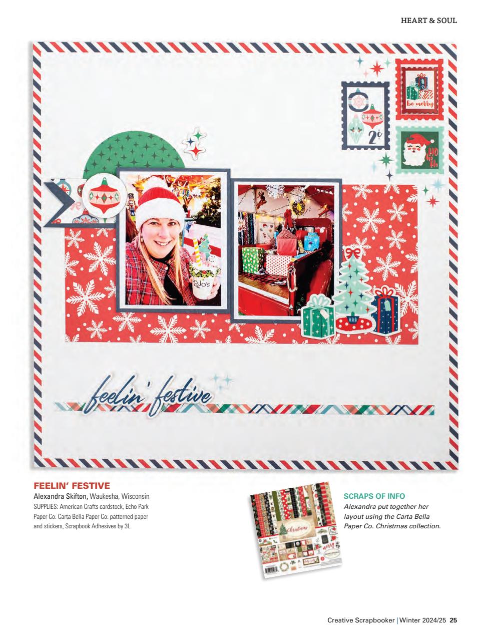 Creative Scrapbooker Preview Pages