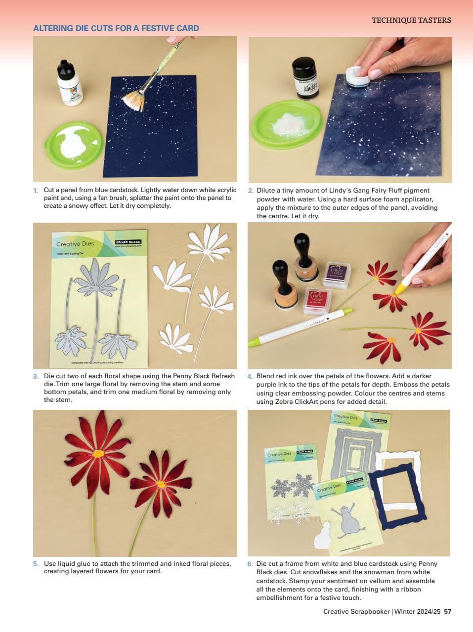 Creative Scrapbooker Preview Pages