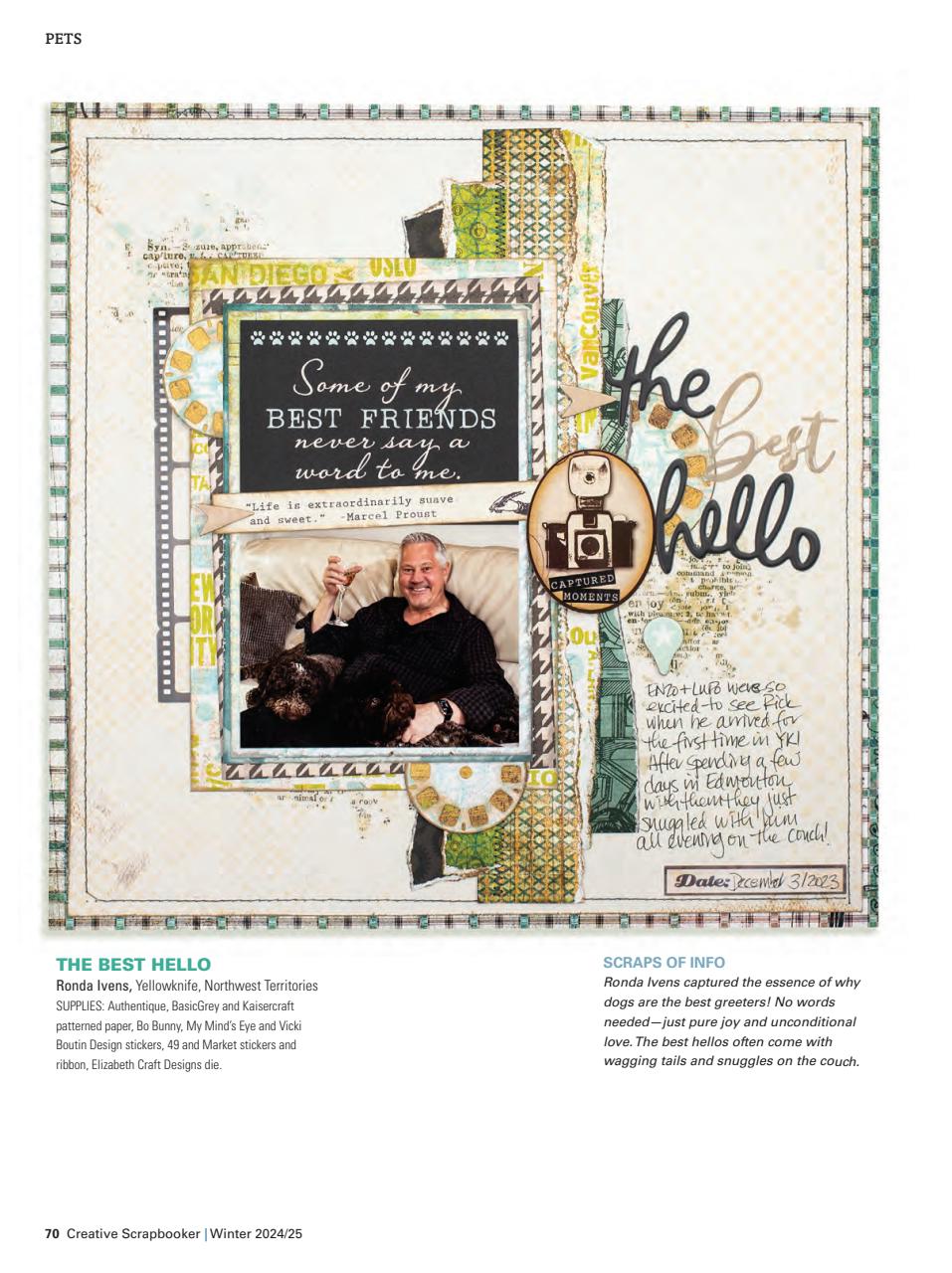 Creative Scrapbooker Preview Pages