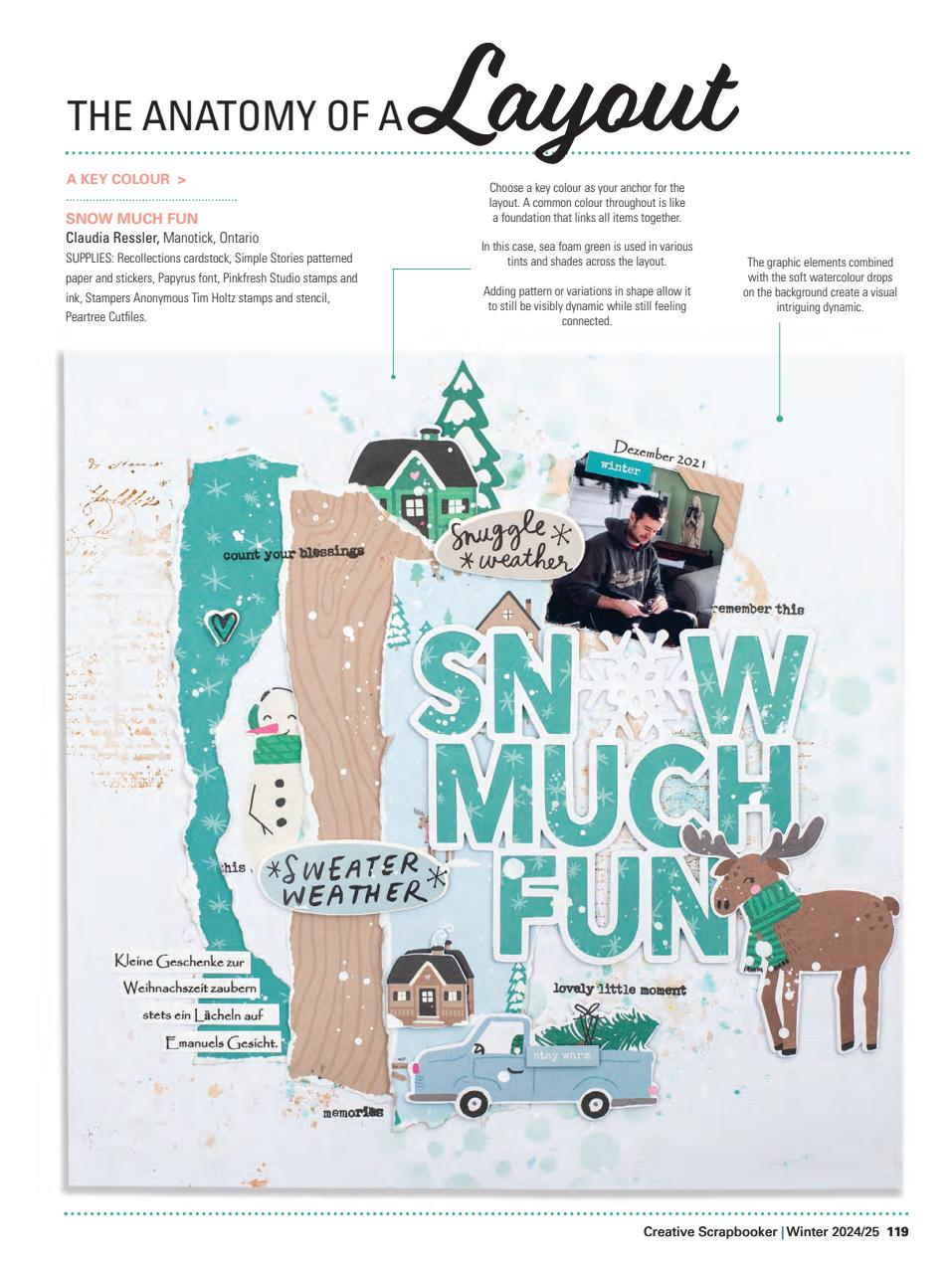 Creative Scrapbooker Preview Pages