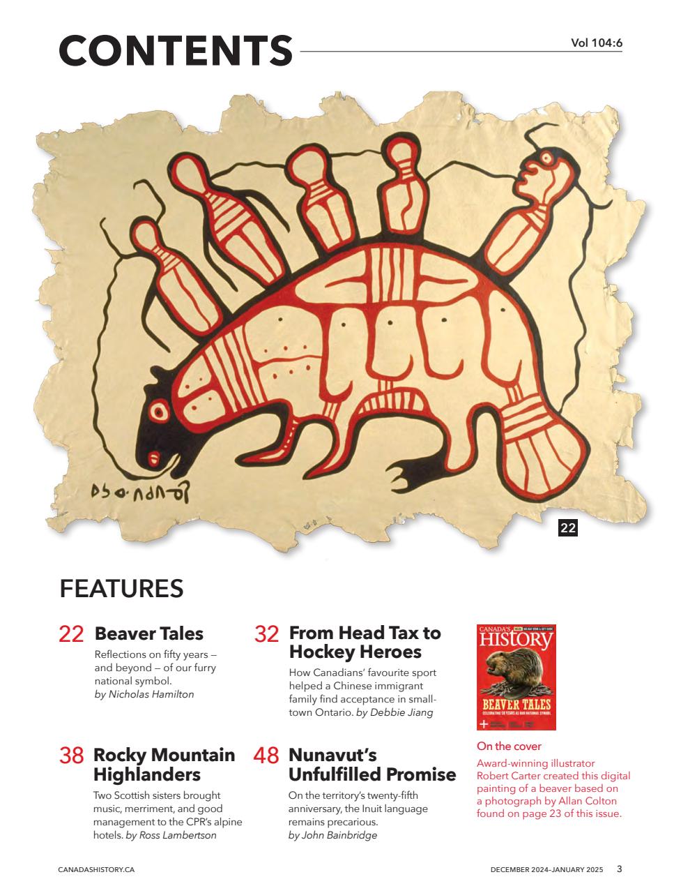 Canada's History Preview Pages