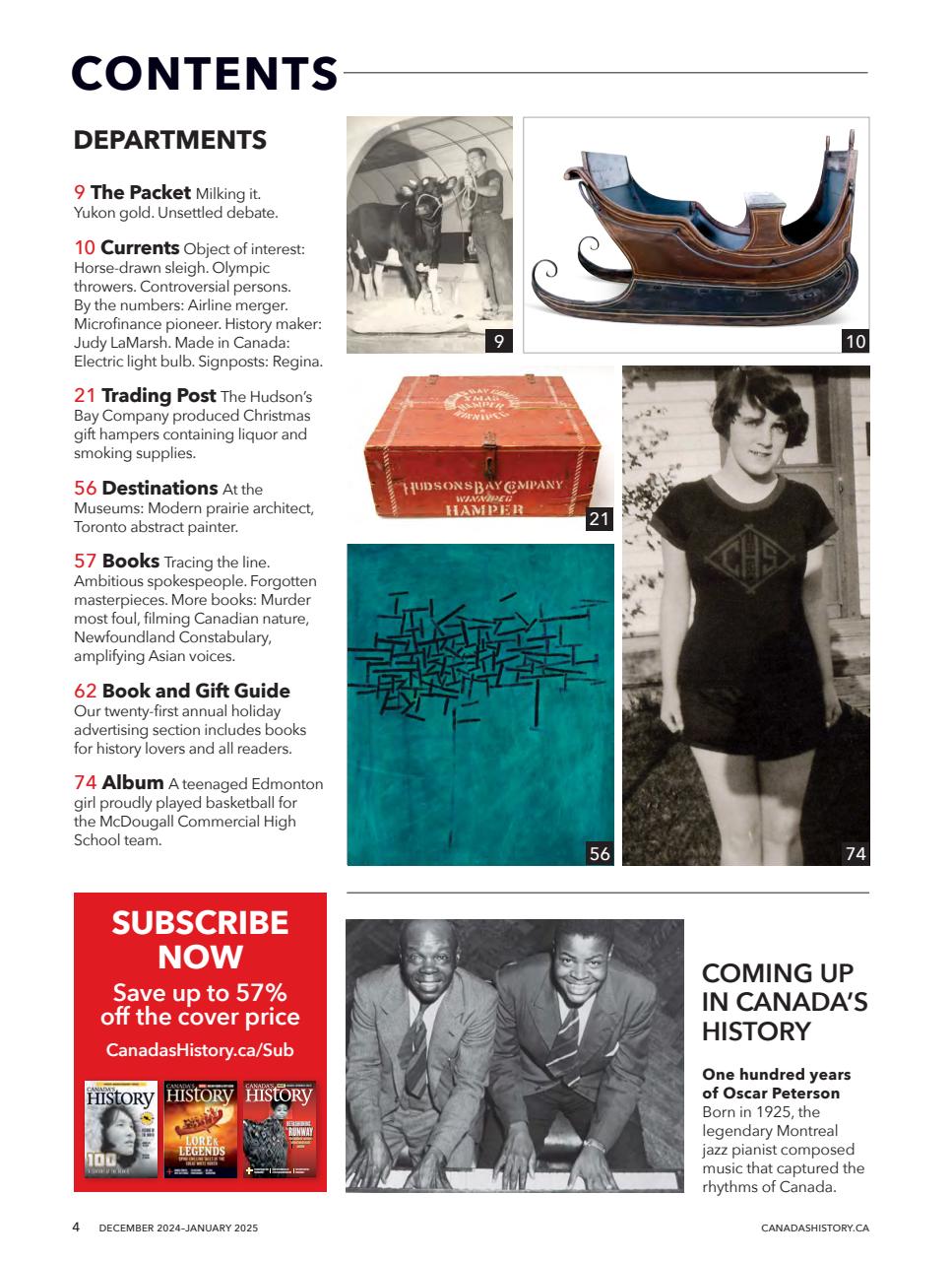 Canada's History Preview Pages