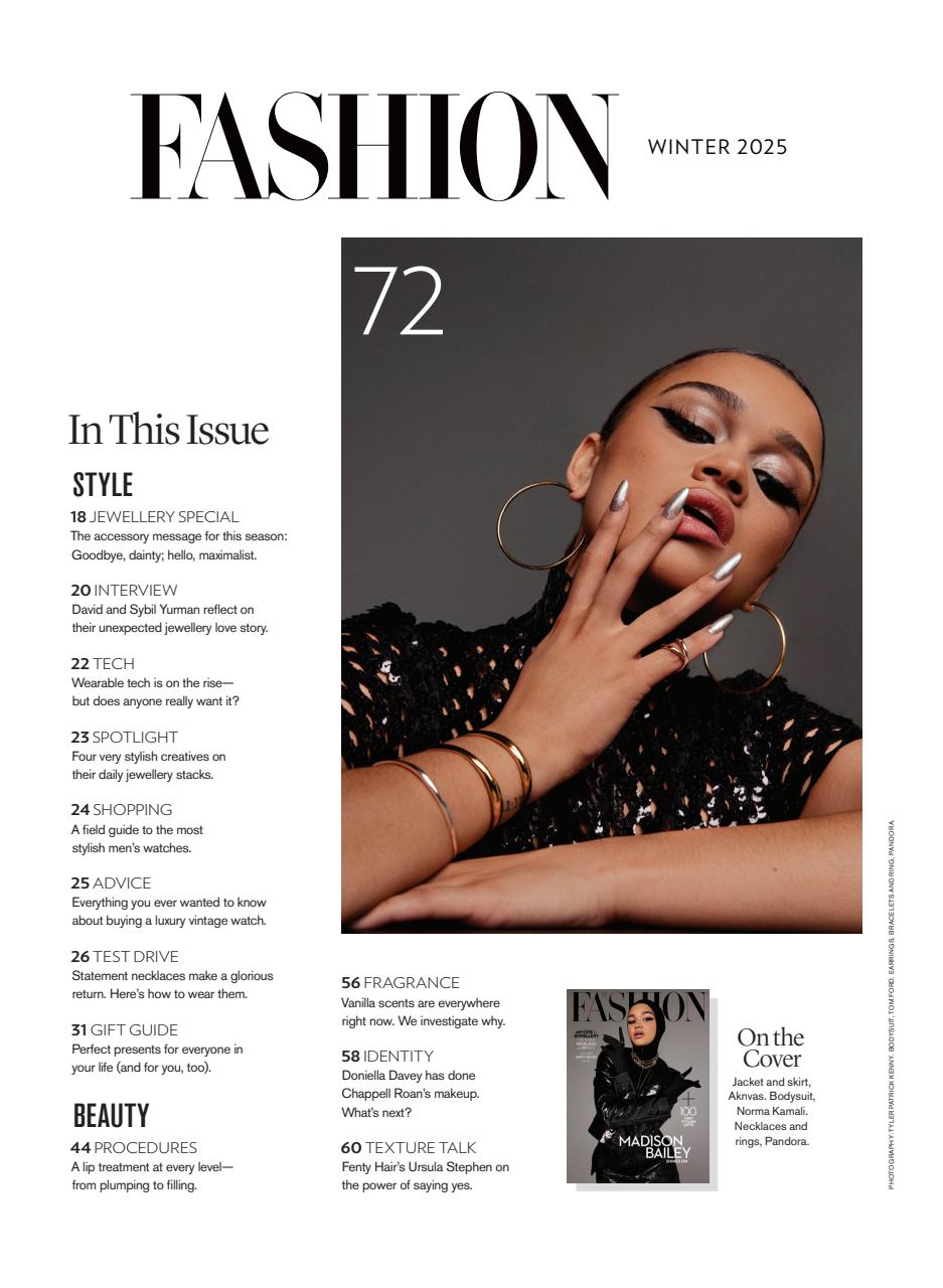 Fashion Magazine Preview Pages