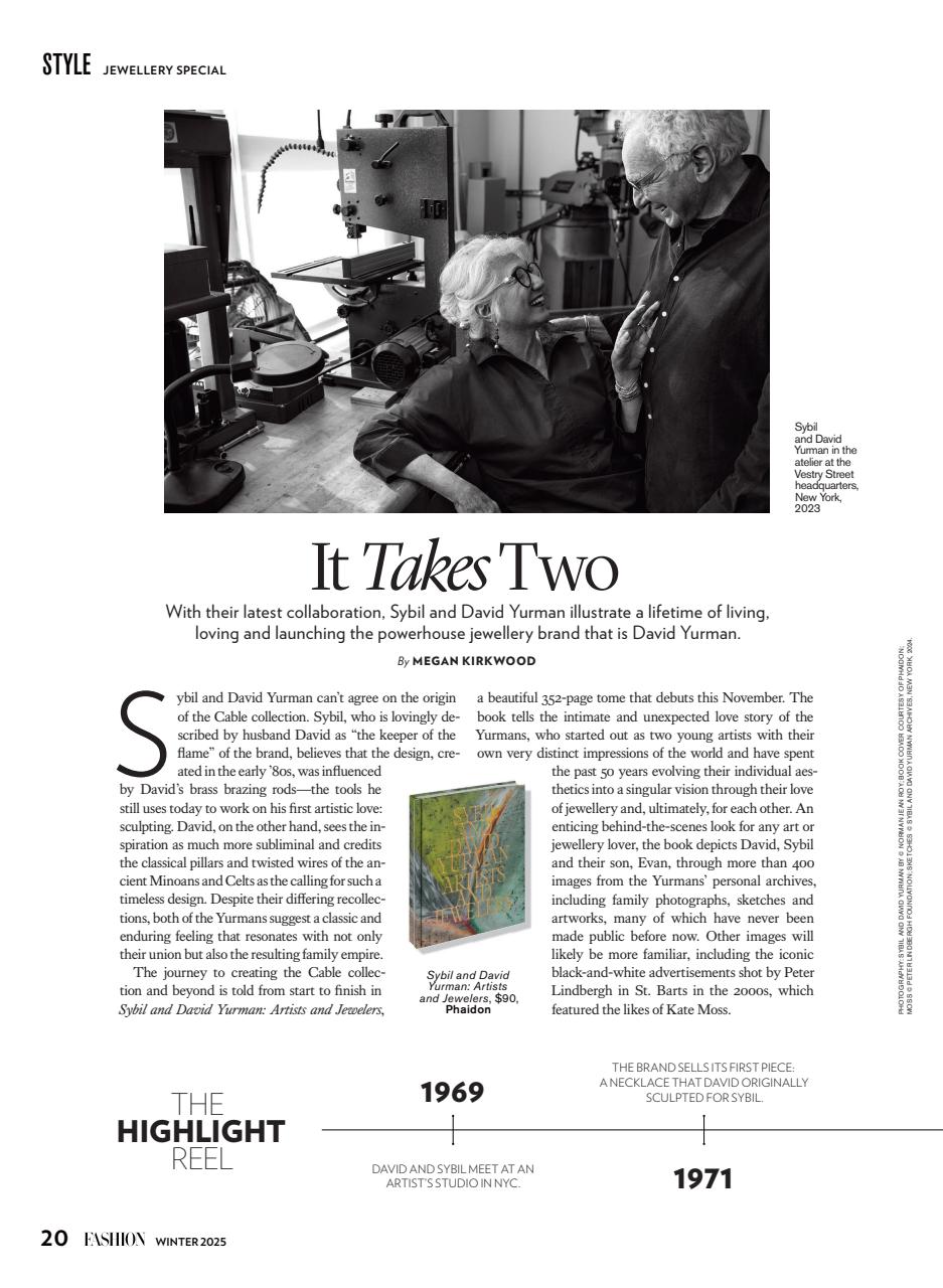 Fashion Magazine Preview Pages