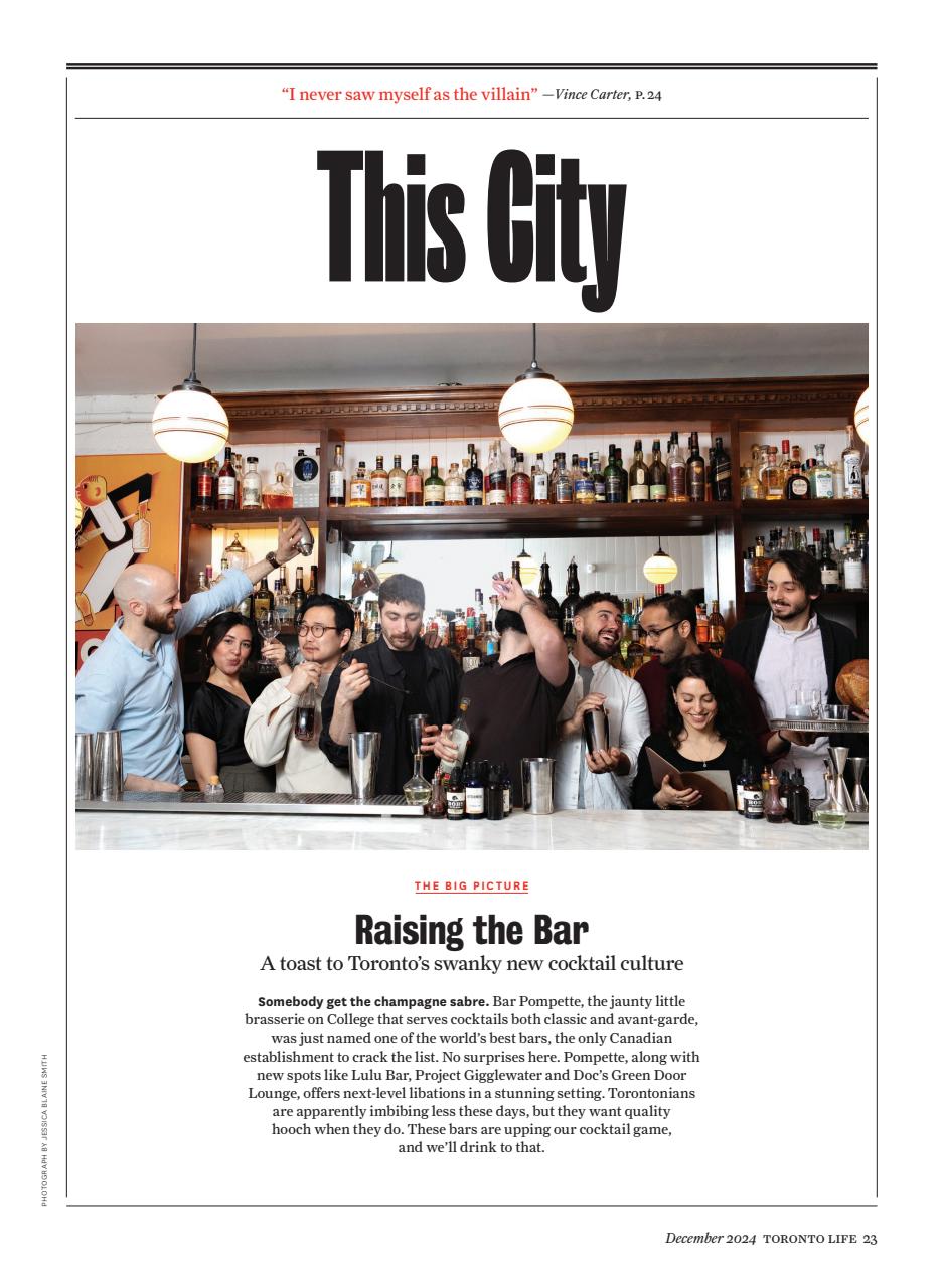 Toronto Life Preview Pages