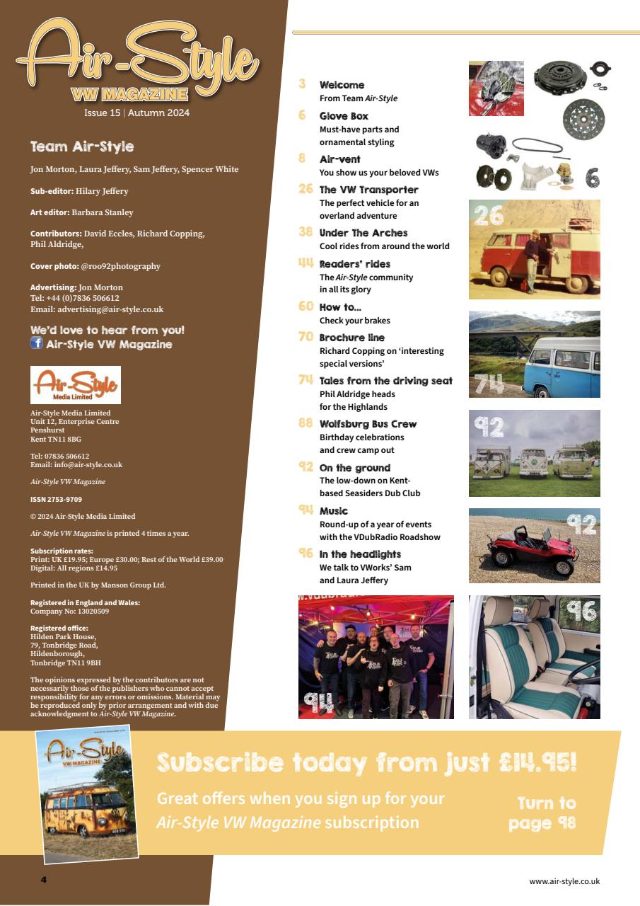 Air-Style VW Magazine Preview Pages