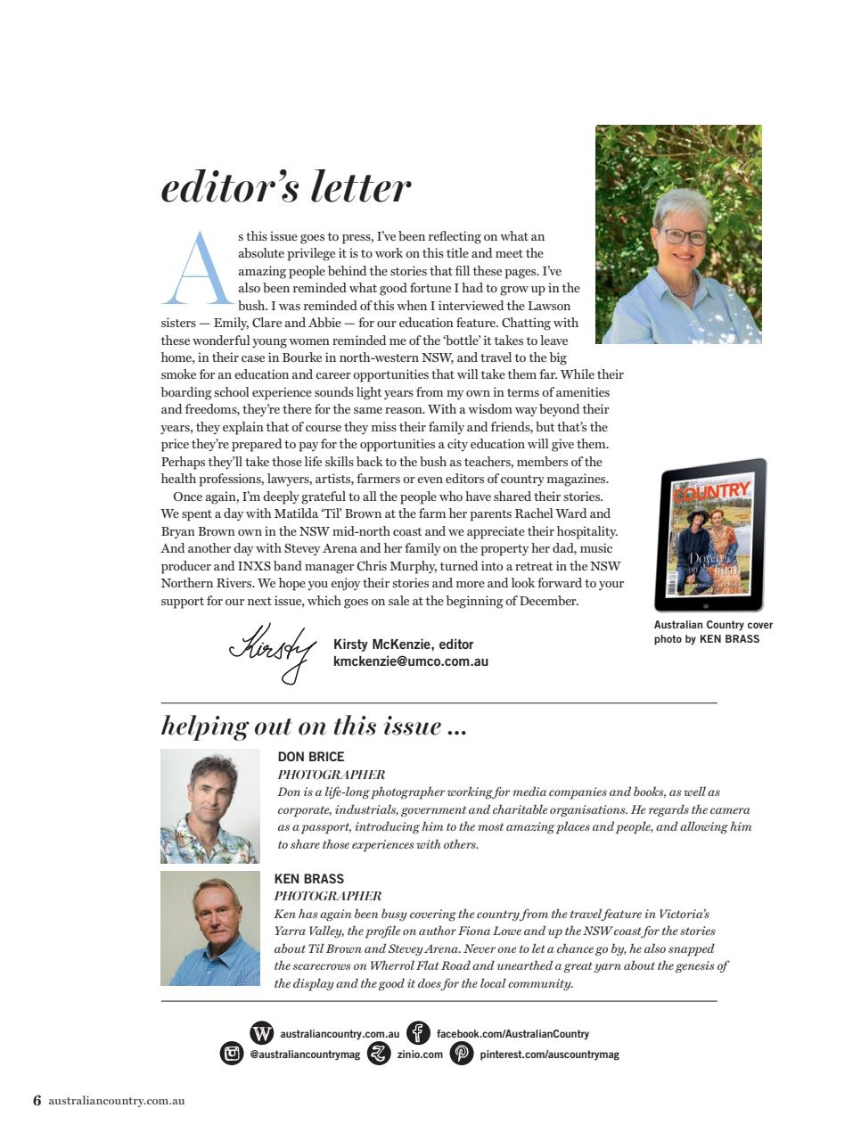 Australian Country Preview Pages