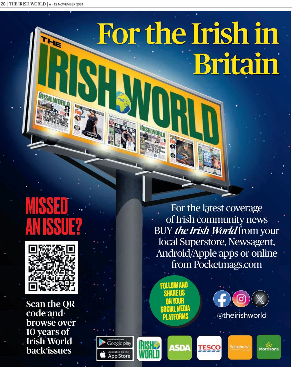 Irish World Preview Pages