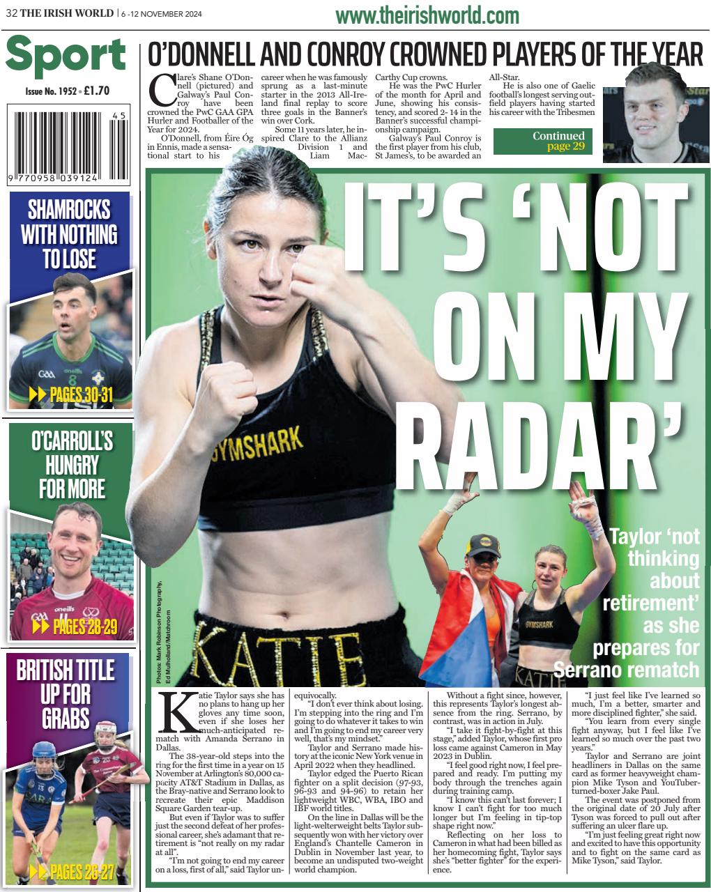 Irish World Preview Pages