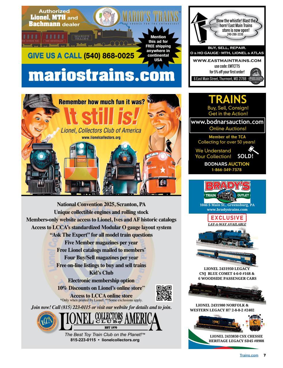 Classic Toy Trains Preview Pages