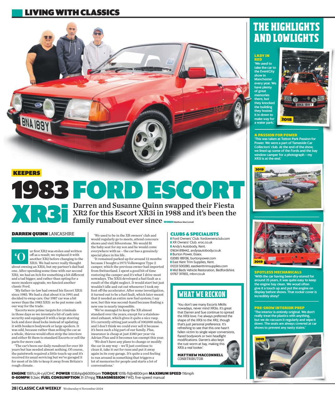 Classic Car Weekly Preview Pages