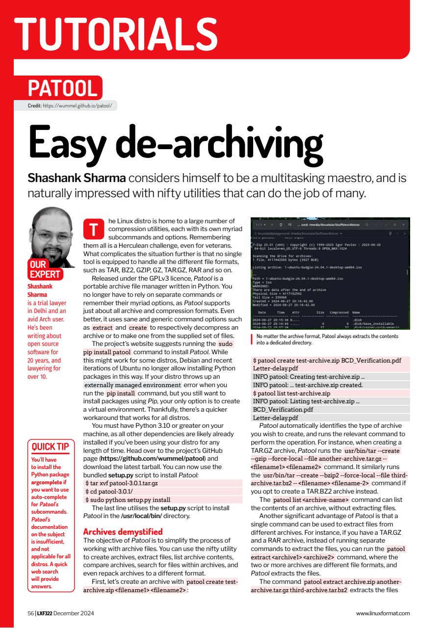 Linux Format Preview Pages