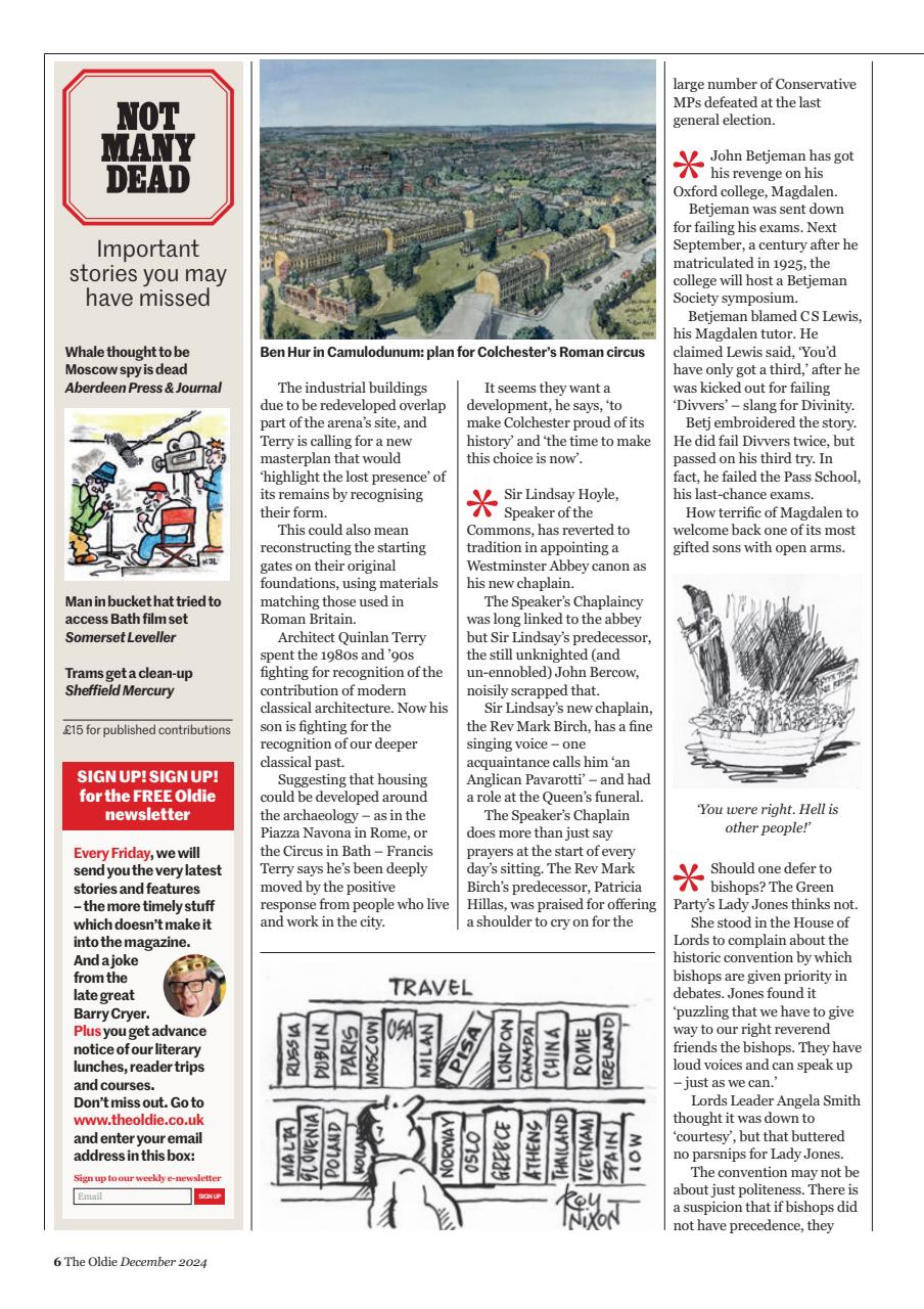 The Oldie Preview Pages