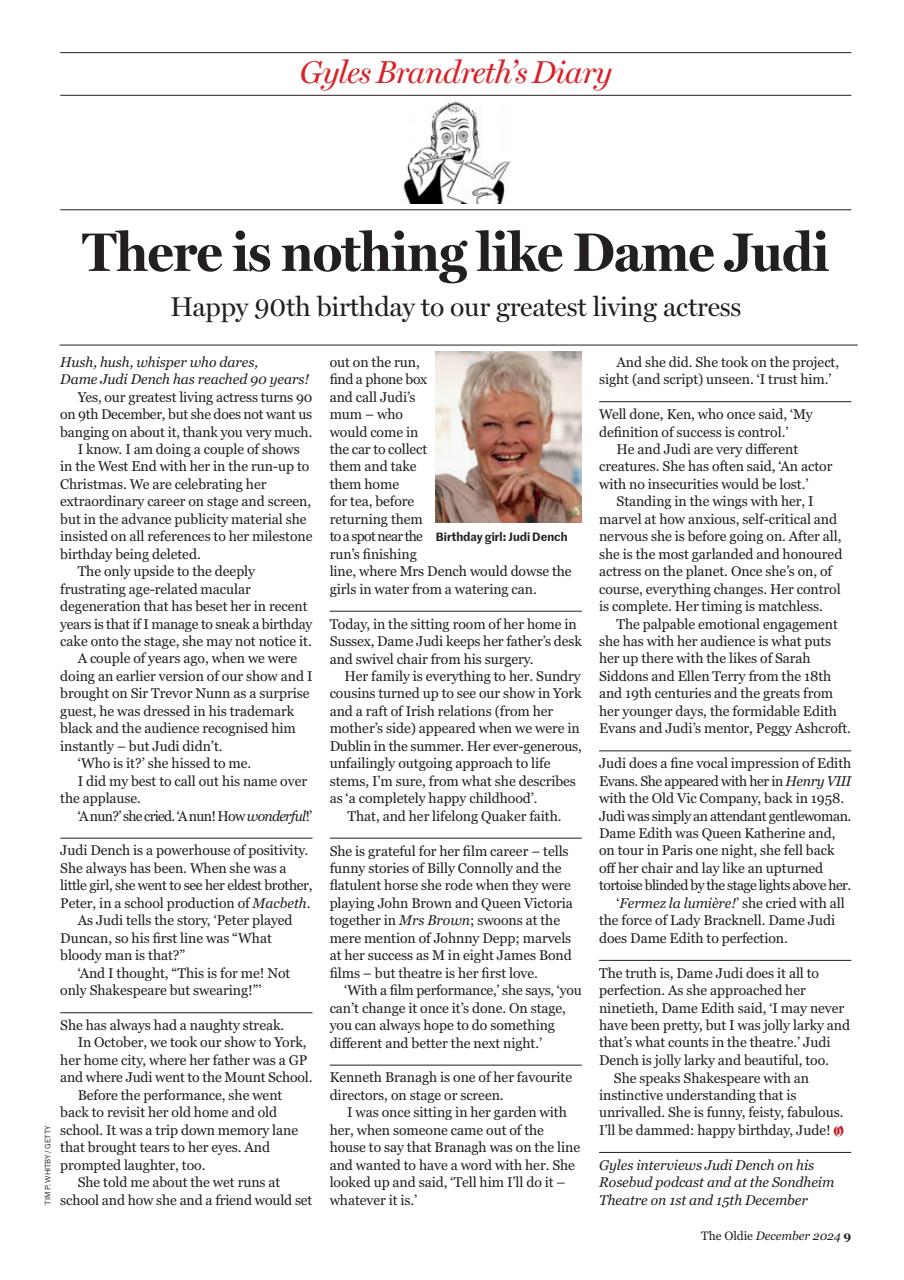 The Oldie Preview Pages