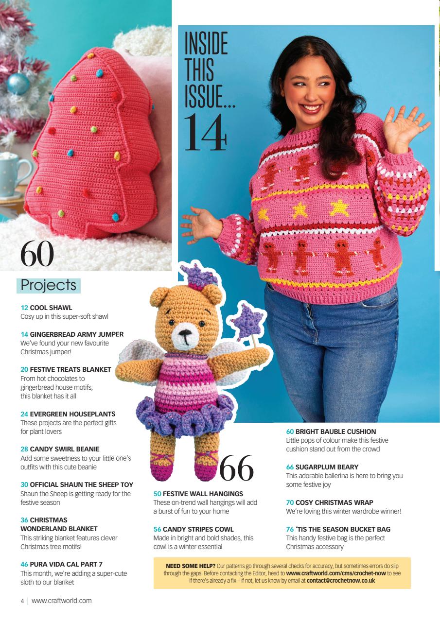 Crochet Now Magazine Preview Pages