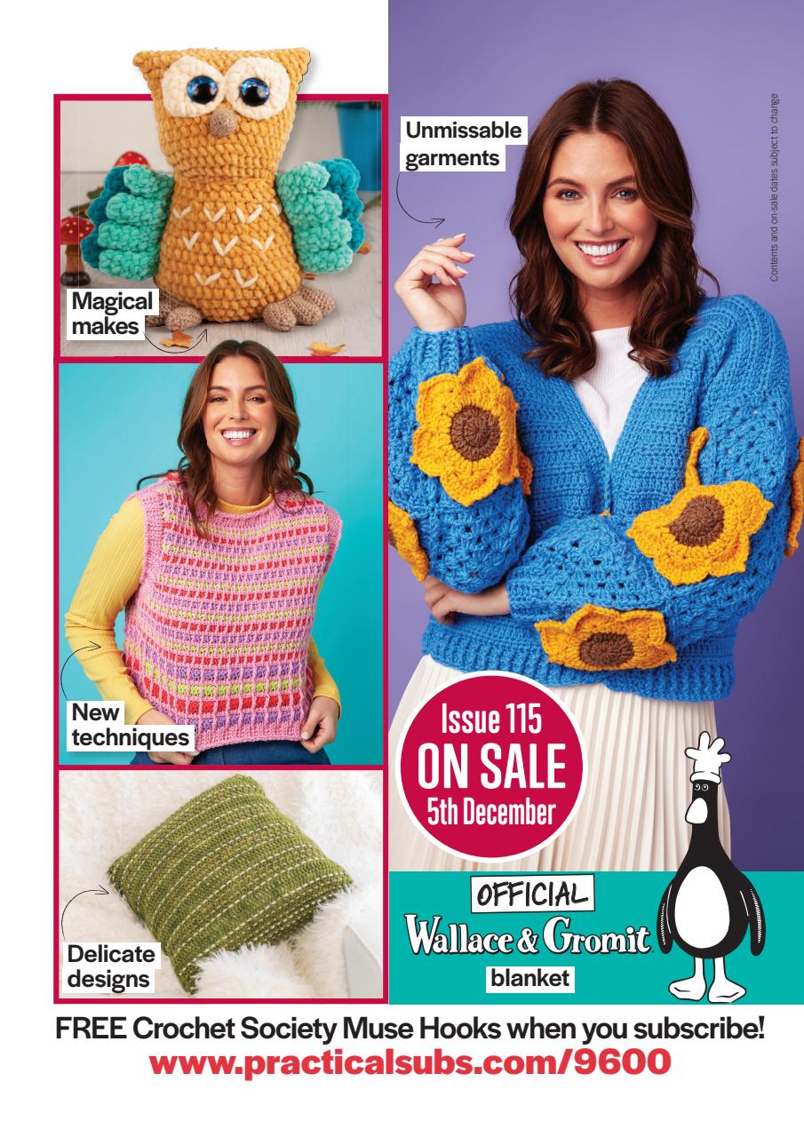 Crochet Now Magazine Preview Pages