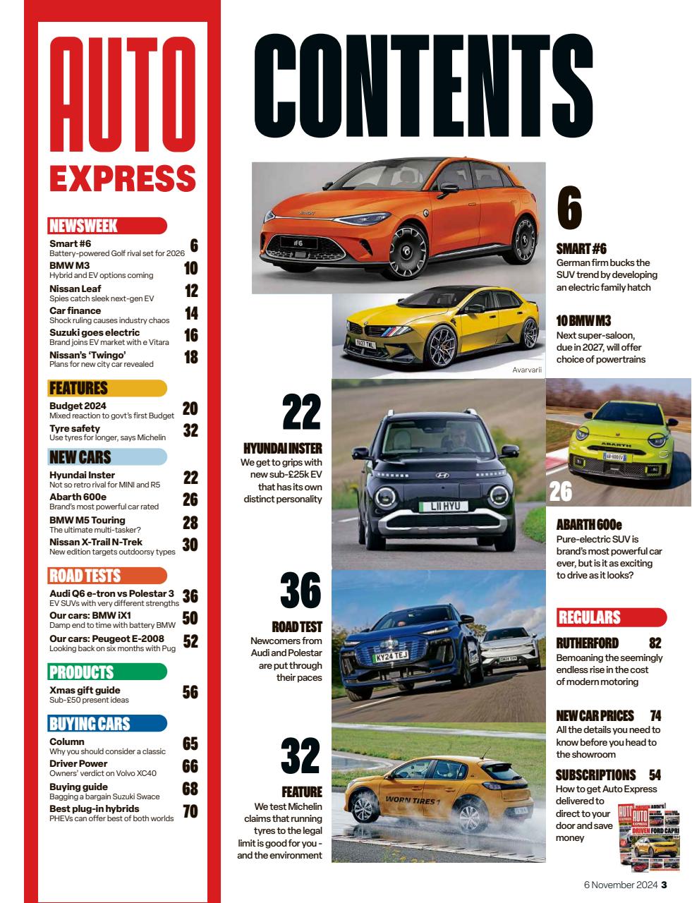 Auto Express Preview Pages
