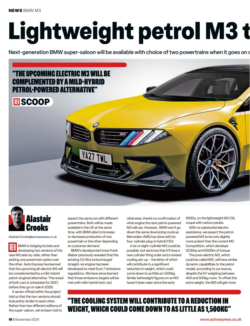 Auto Express Preview Pages