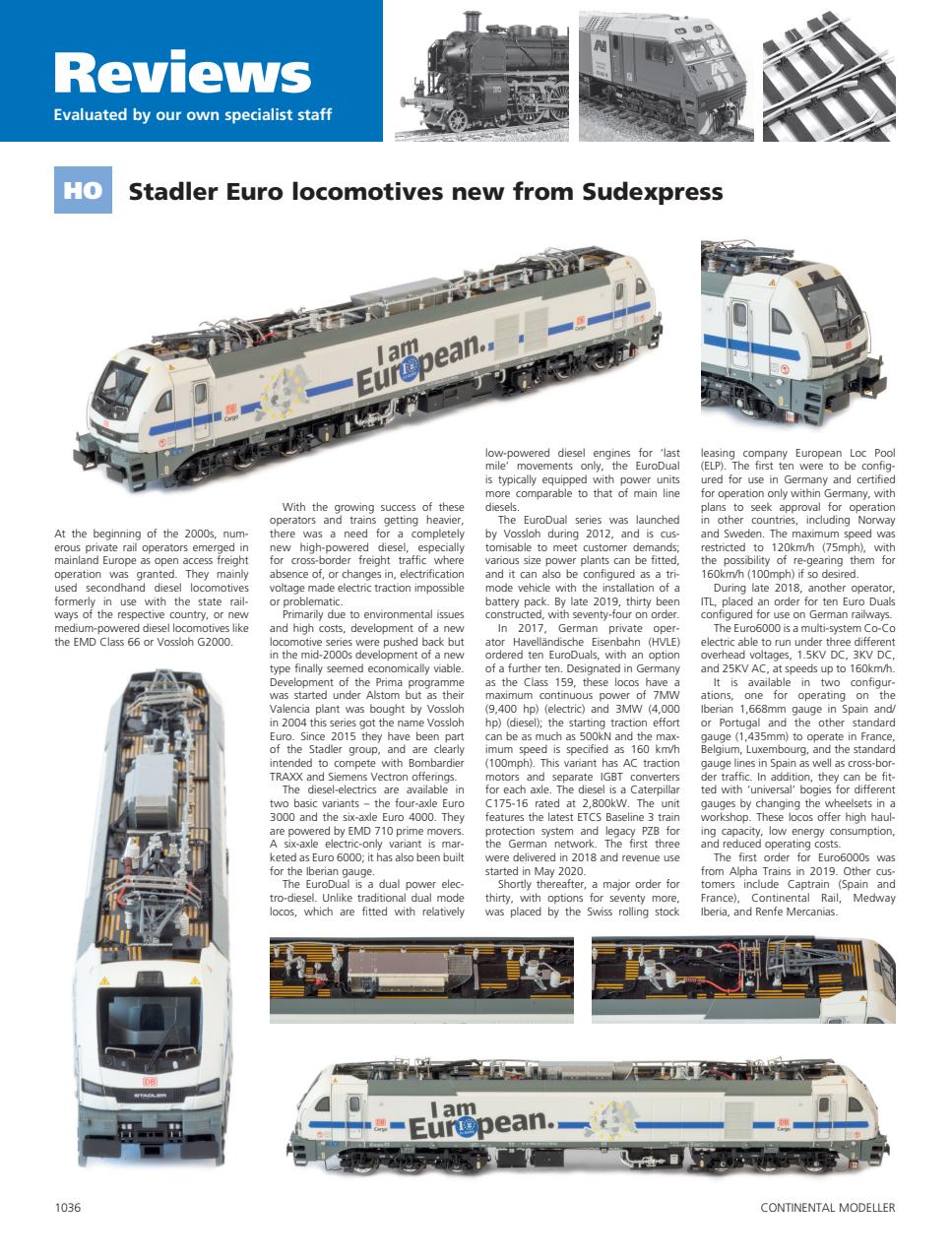 Continental Modeller Preview Pages