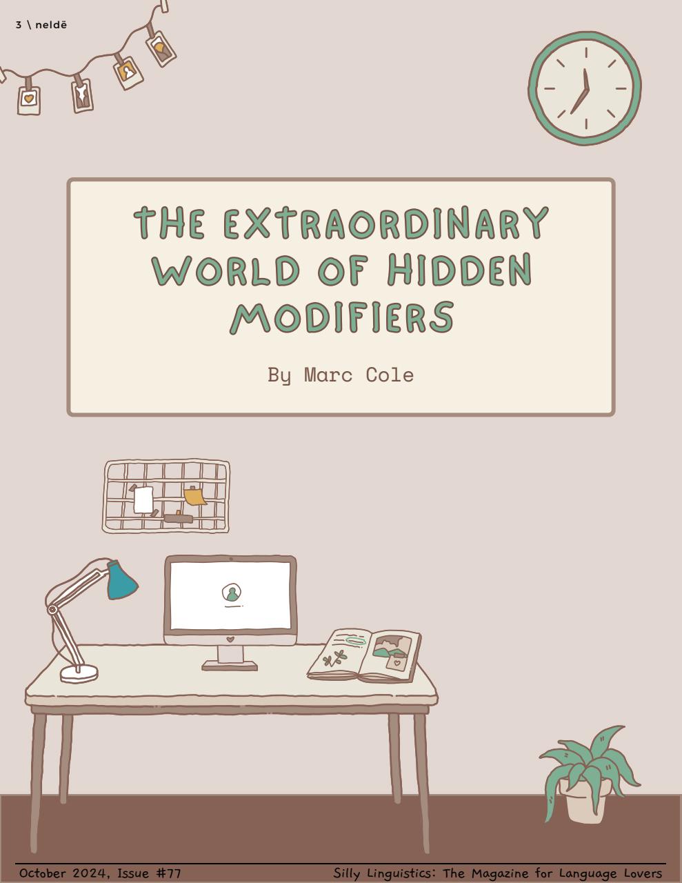 Silly Linguistics Preview Pages