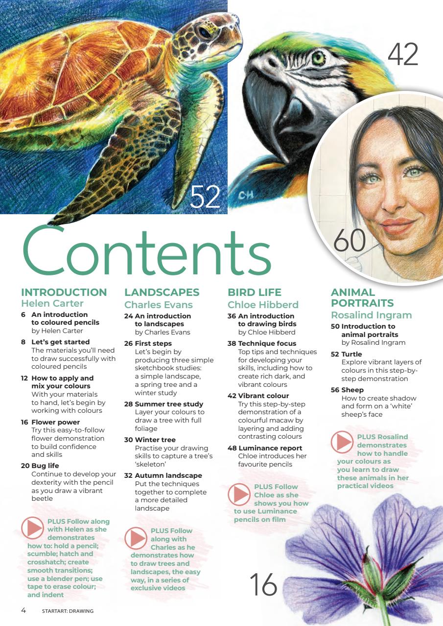 Start Art Preview Pages