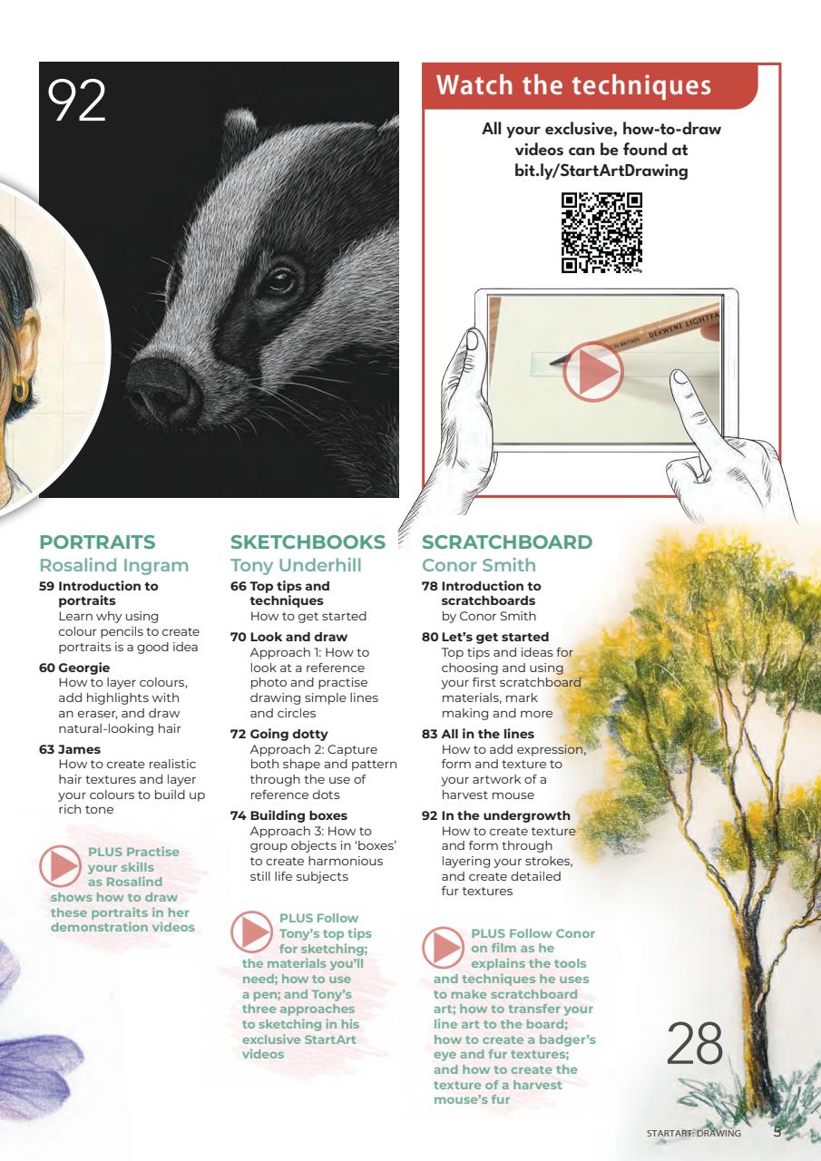 Start Art Preview Pages