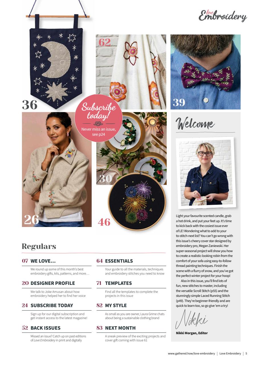 Love Embroidery Preview Pages
