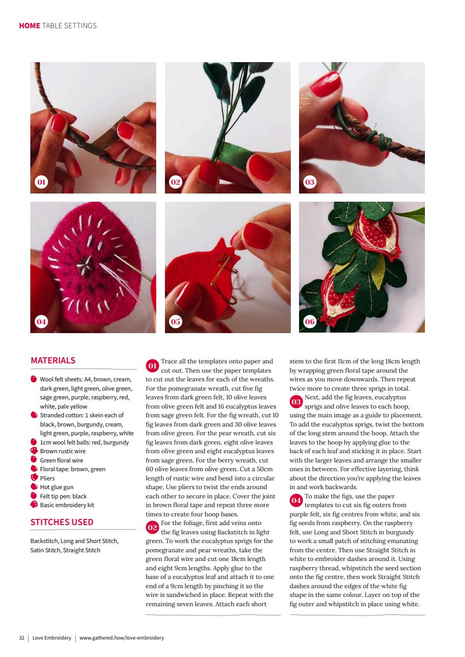 Love Embroidery Preview Pages