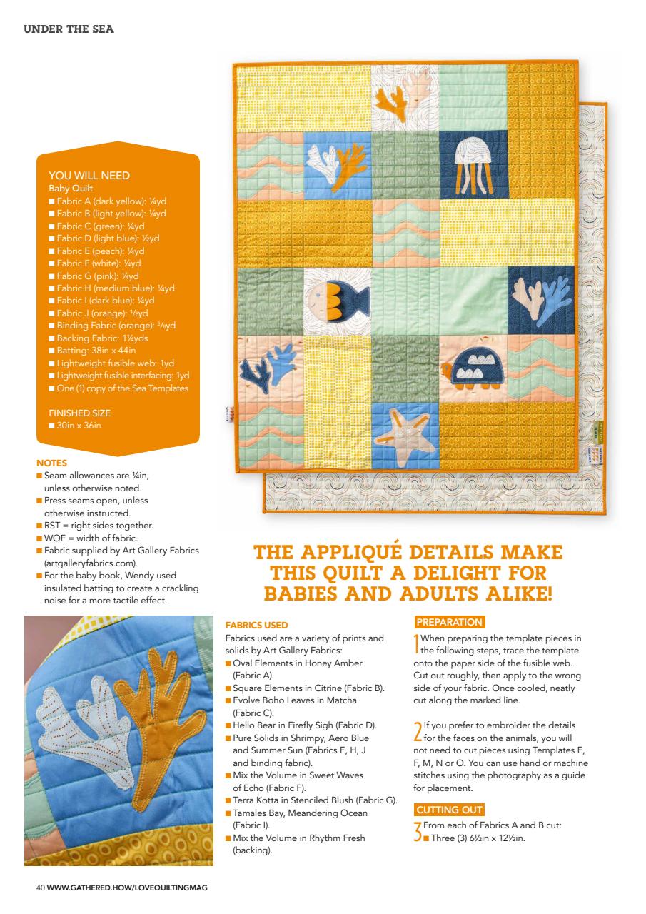 Love Patchwork & Quilting Preview Pages