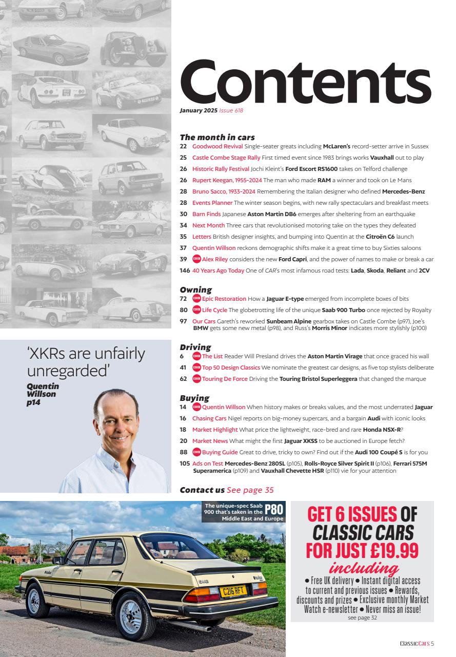 Classic Cars Preview Pages