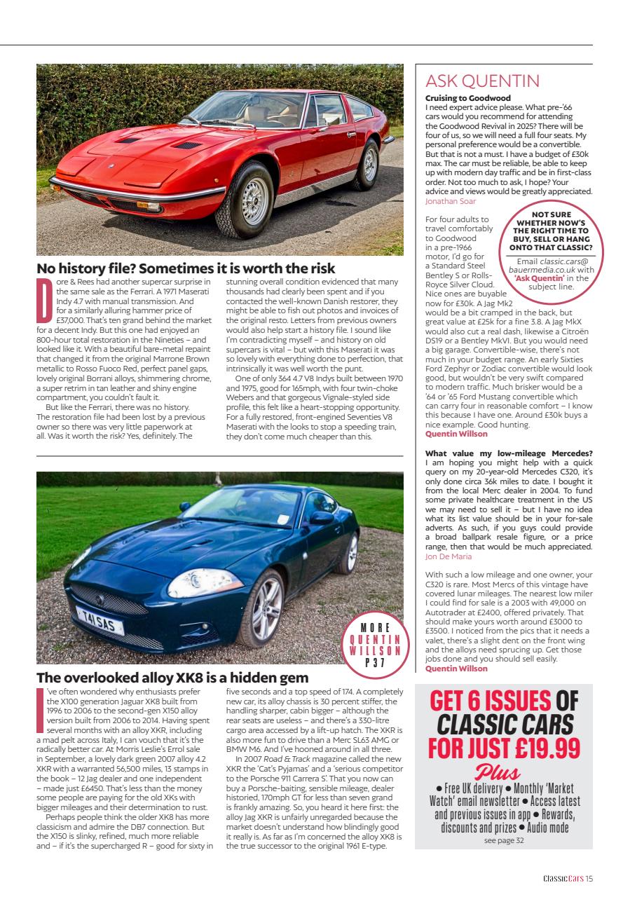 Classic Cars Preview Pages