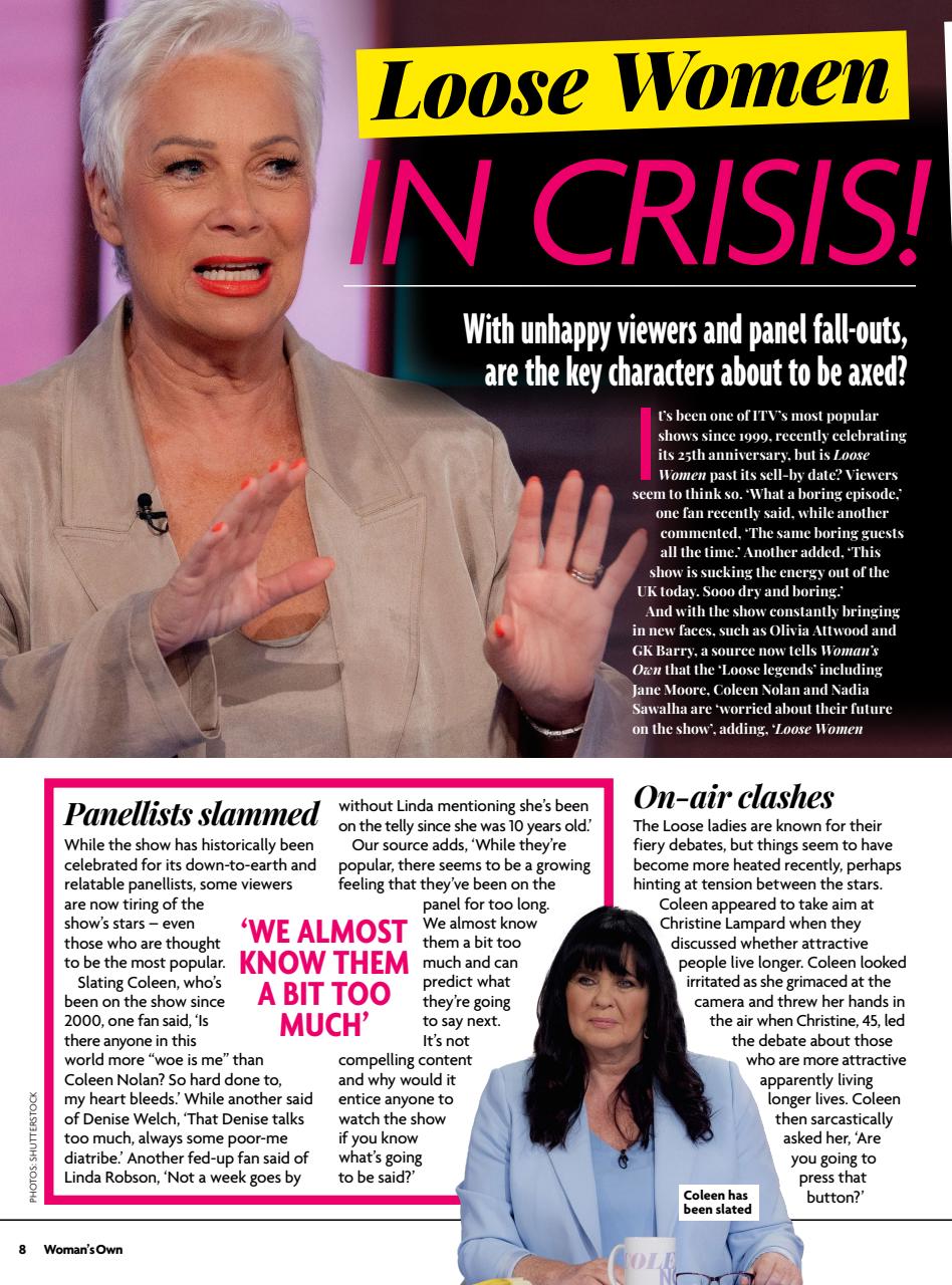 Woman's Own Preview Pages