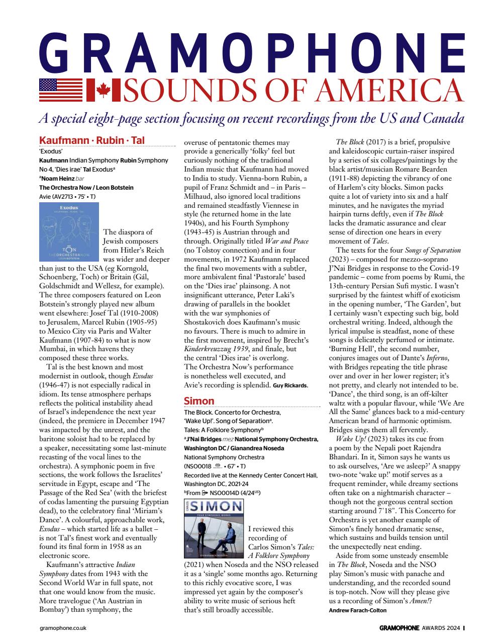Gramophone Preview Pages