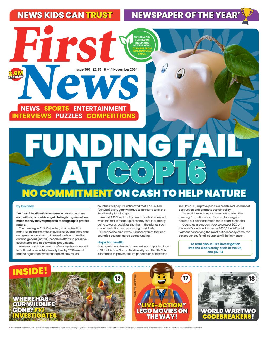 First News Preview Pages