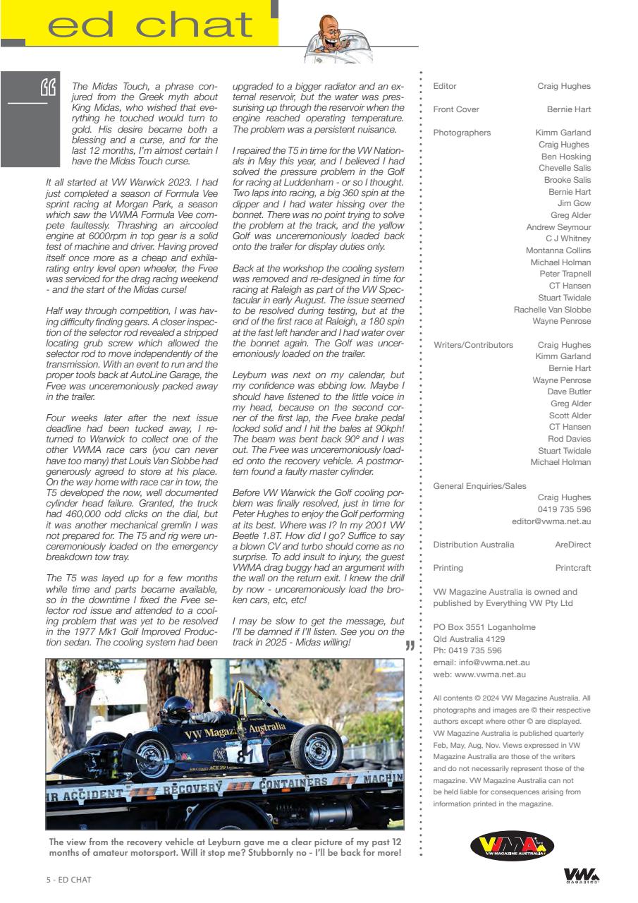VW Magazine Australia Preview Pages