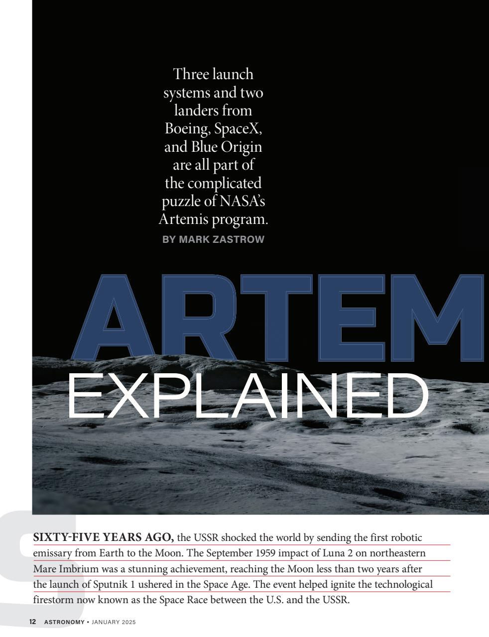 Astronomy Preview Pages