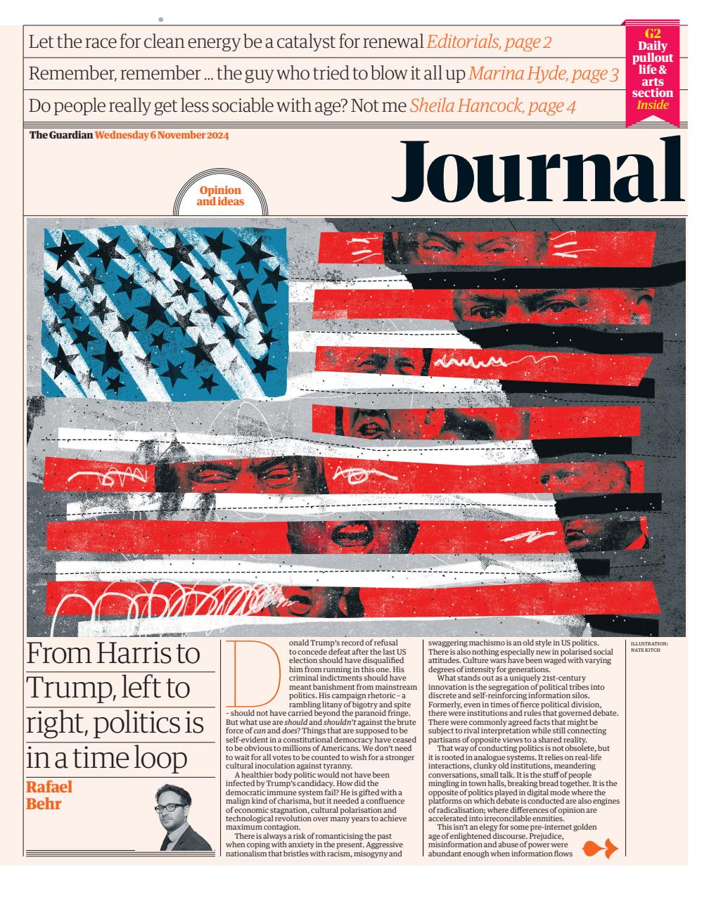 The Guardian Newspaper Preview Pages