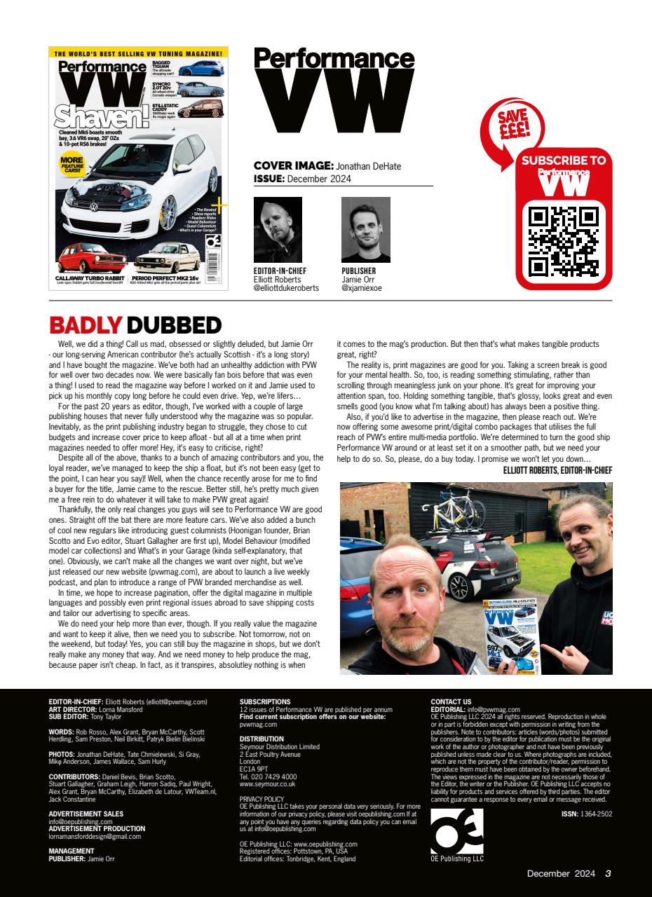 Performance VW Preview Pages