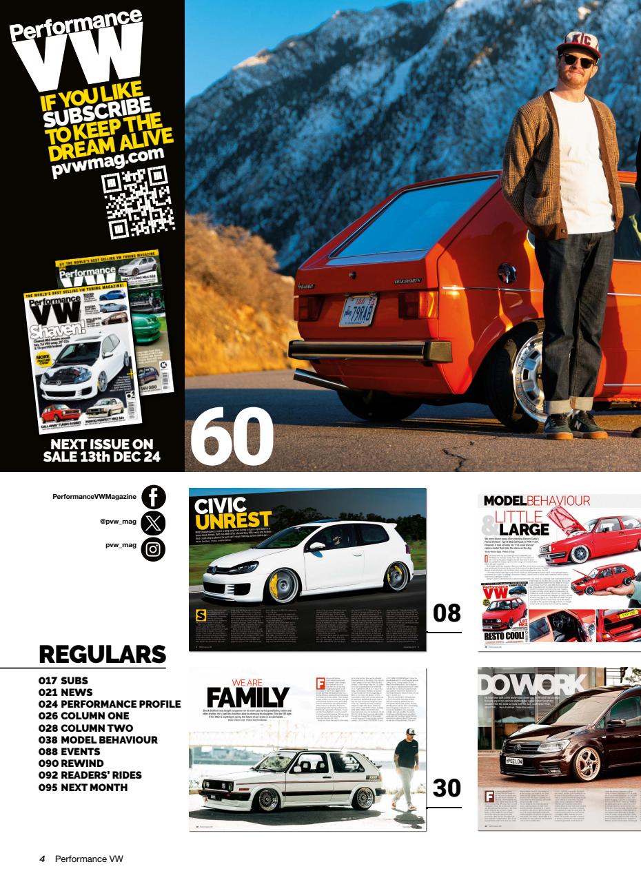 Performance VW Preview Pages