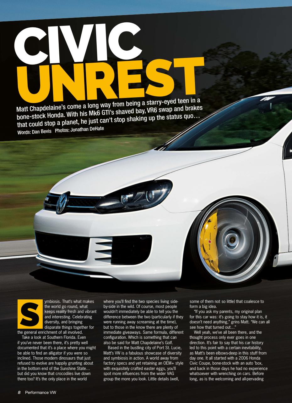 Performance VW Preview Pages