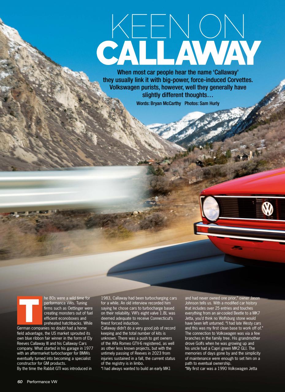 Performance VW Preview Pages