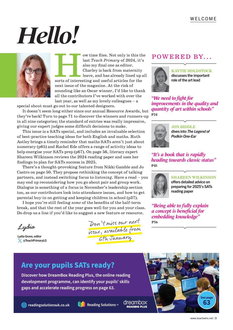 Teach Primary Preview Pages