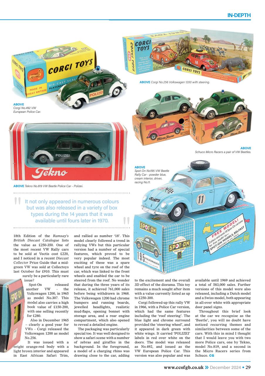 Collectors Gazette Preview Pages
