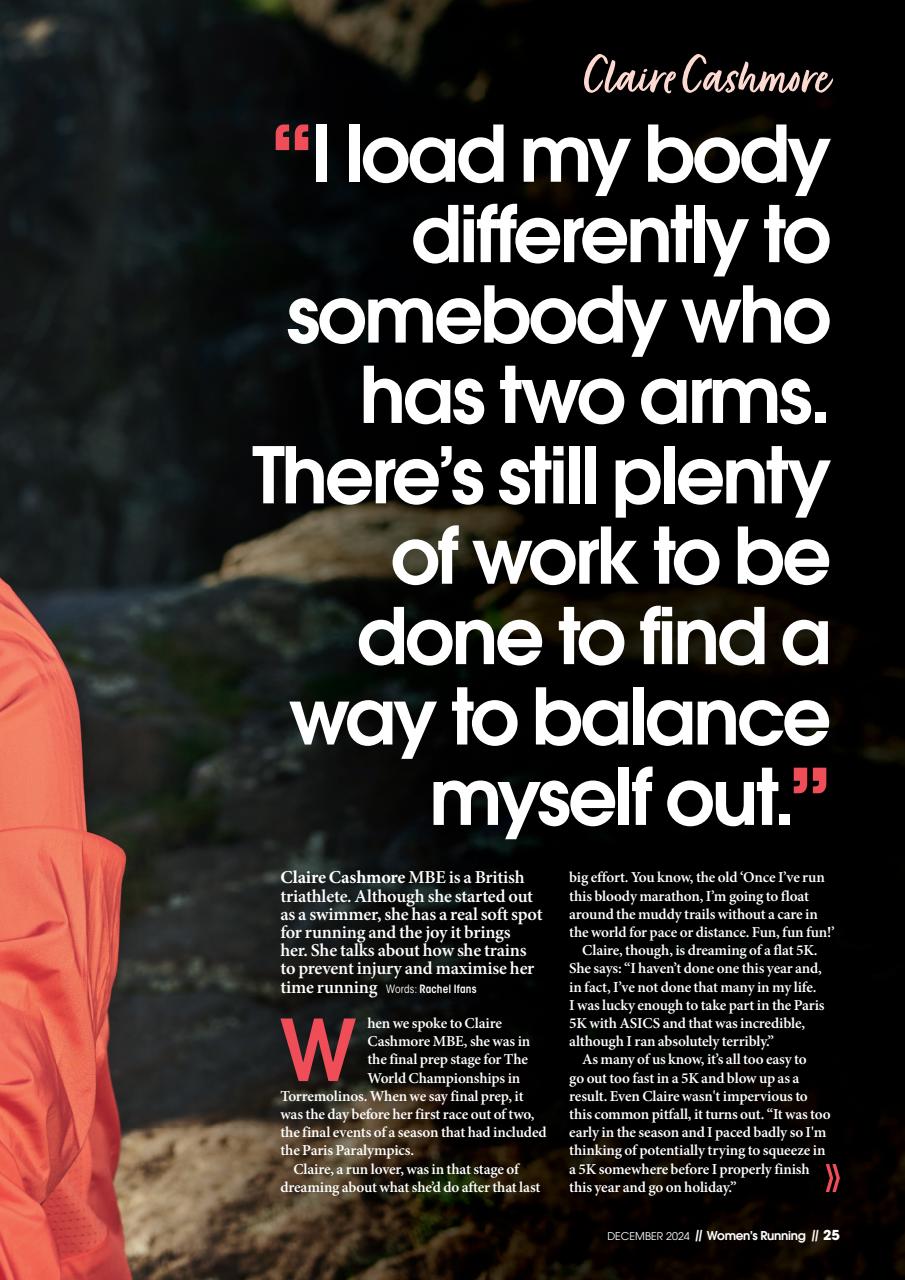 Women’s Running Preview Pages